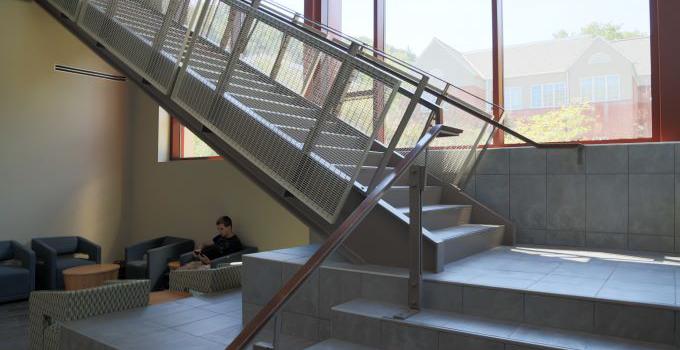 Interior Stairwell Greensburg Campus